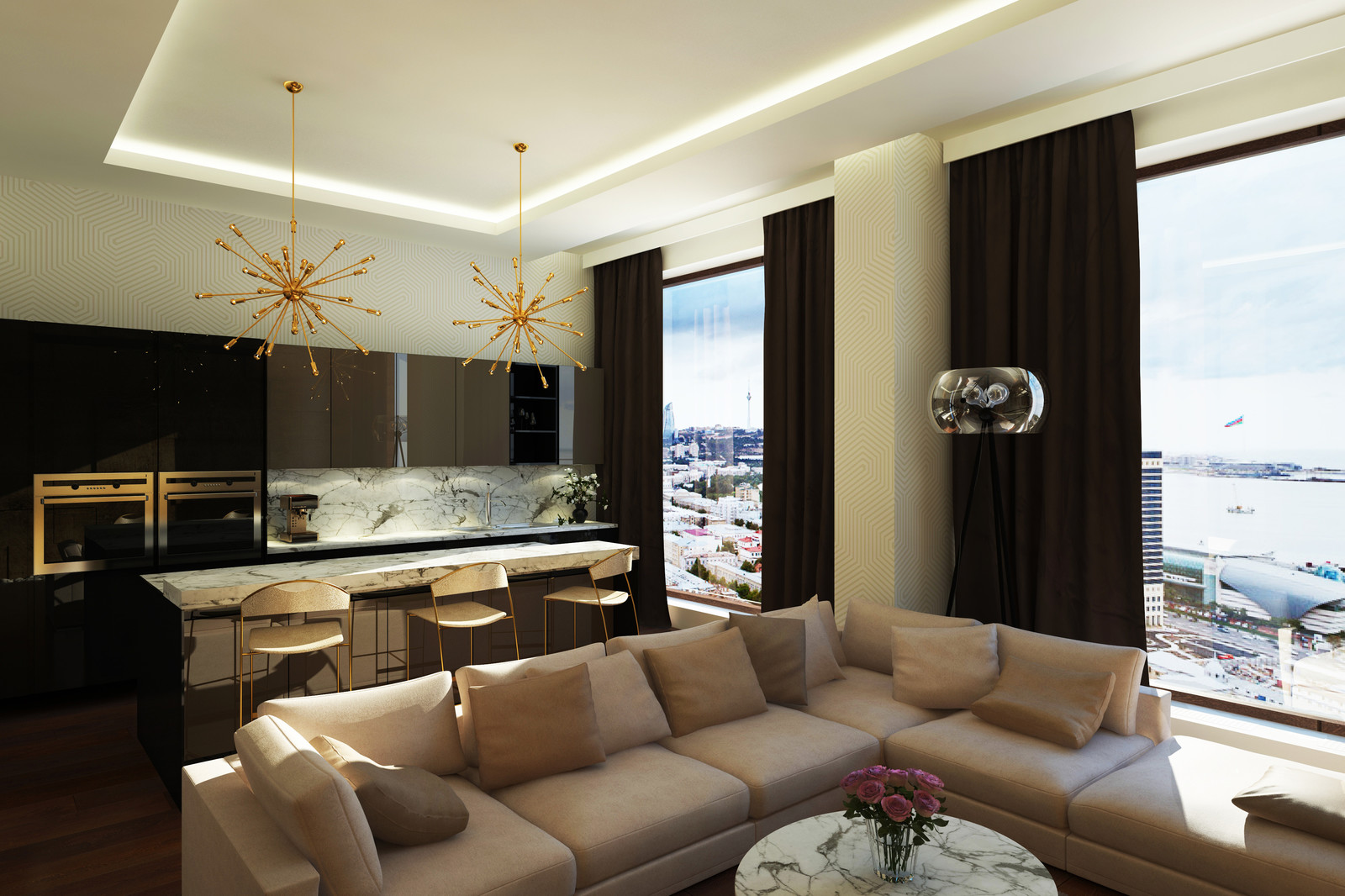 Уютный минимализм в Баку