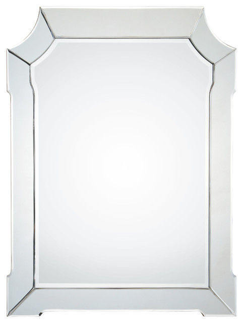 Marmont Hollywood Regency Beveled Arch Frame Mirror