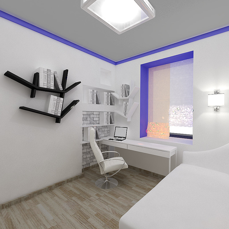 кабинет для аскетичного мужчины