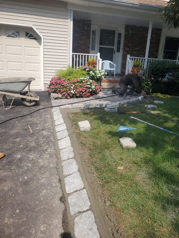 Masonry work and pavers