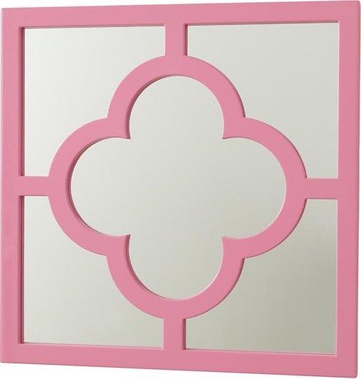 My Lucky Four-Leaf Mirror, Pink