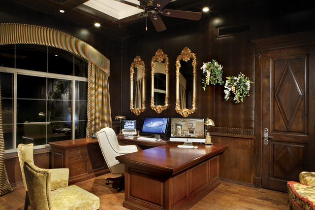 Mediterranean retreat mediterranean-home-office