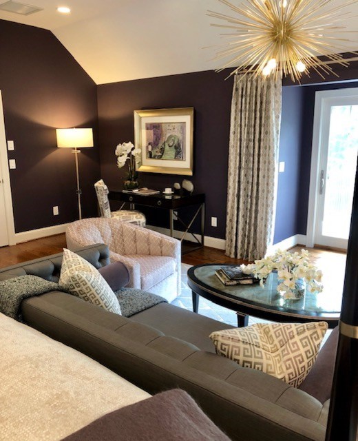 Master bedroom suite