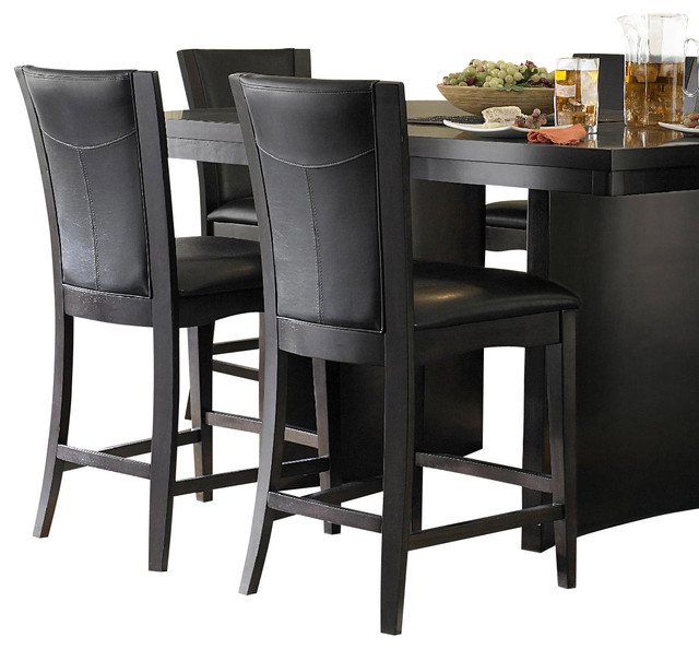 Homelegance Daisy Counter Height Chair In Espresso Transitional Homelegance Daisy Counter Height Chair In Espresso Transitional Bar Stools And By Beyond S
