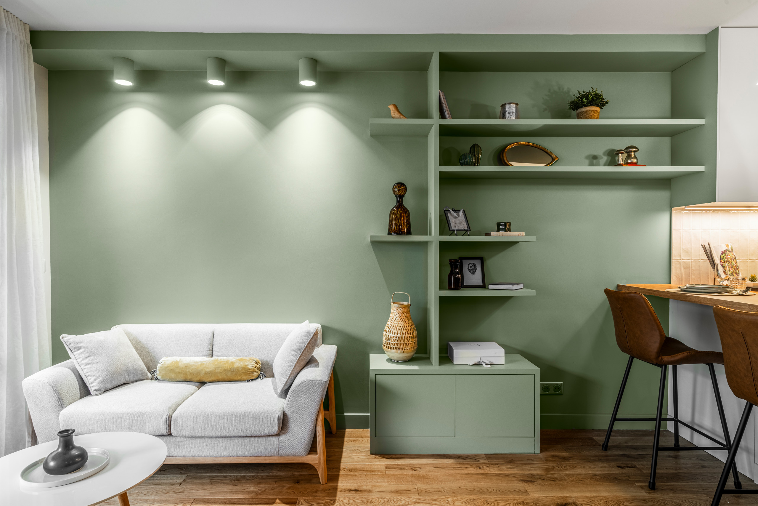 Transformation : un studio devient un 2 pièces locatif