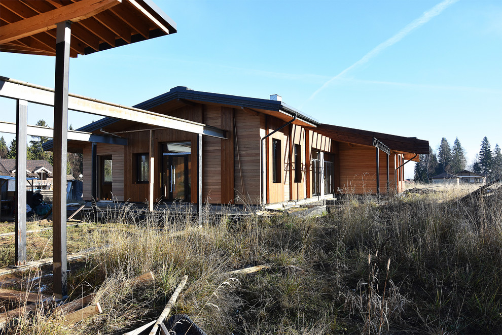 Одноэтажный жилой дом 250 м2