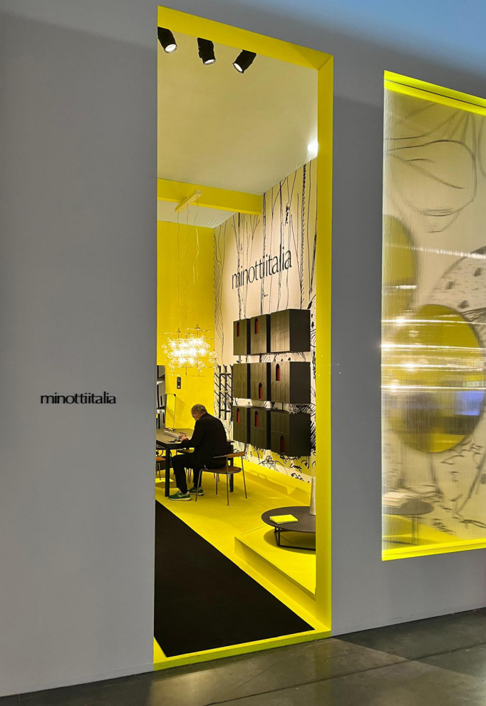 STAND SALONE DEL MOBILE 2024 PER MINOTTIITALIA