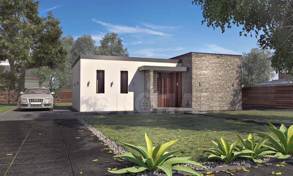 Компактный коттедж 56 кв.м.