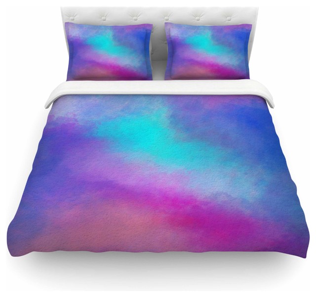 Viviana Gonzalez Abstract 02 Purple Blue Duvet Cover Viviana Gonzalez Abstract 02 Purple Blue Duvet Cover Cotton Queen Contemporary