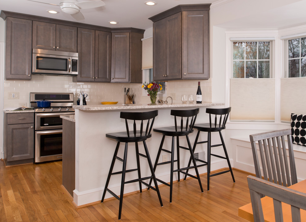Inspiration for a transitional kitchen remodel in DC Metro