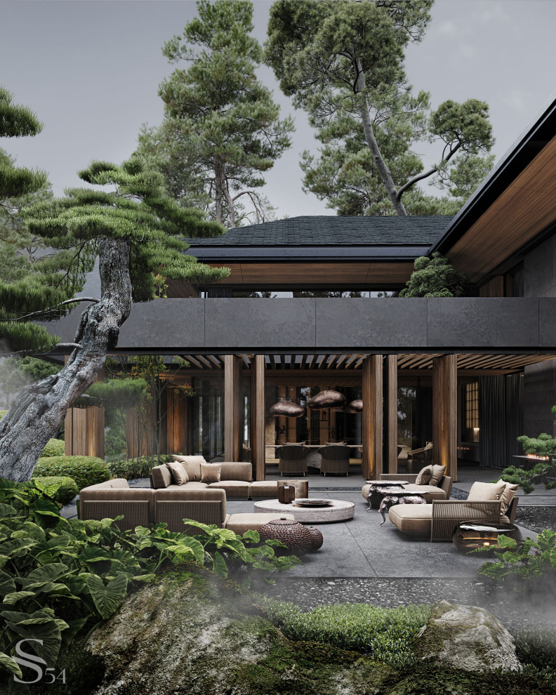 Мягкая группа в саду