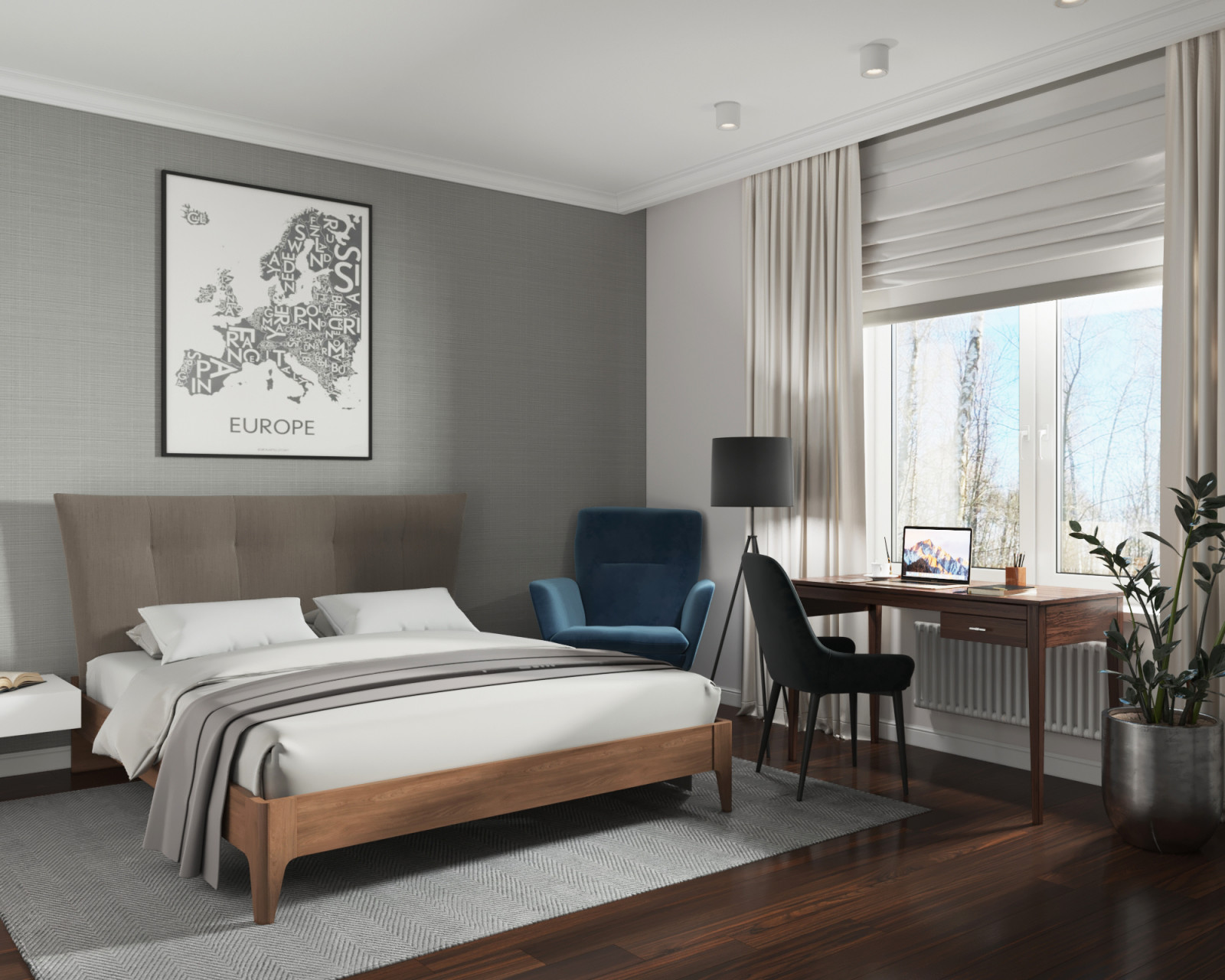 Второй этаж частного дома