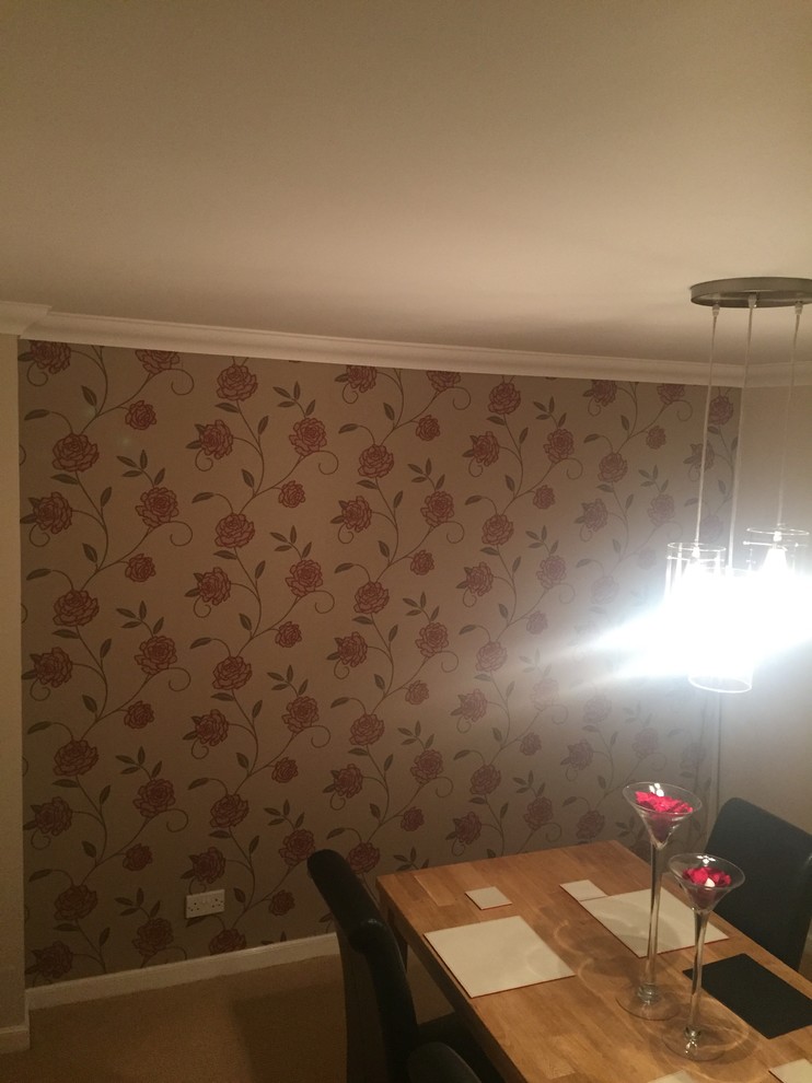 Striped wallpaper horizontal or vertical? Houzz UK