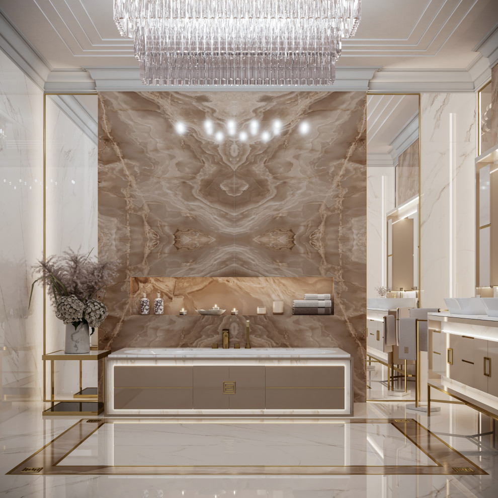 Дизайн интерьера ванной комнаты