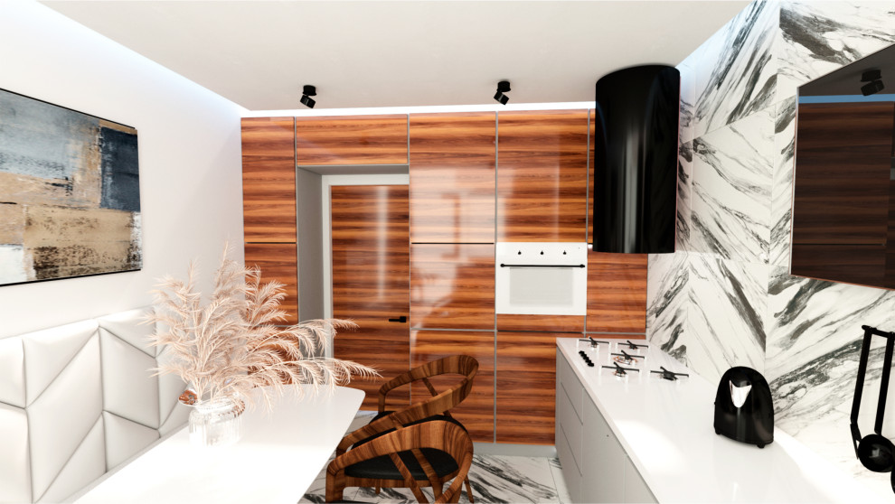 Кухня Contemporary 3 варианта