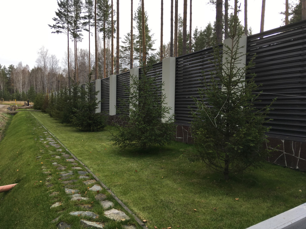 Ландшафт. Частный дом.