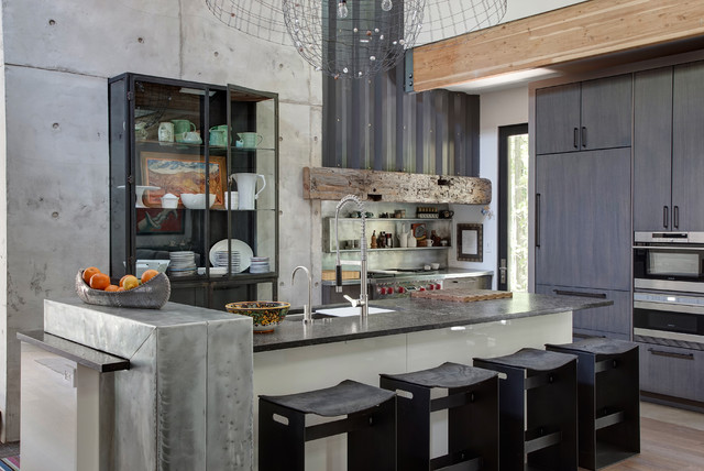 Kitchen contemporaneo-cocina