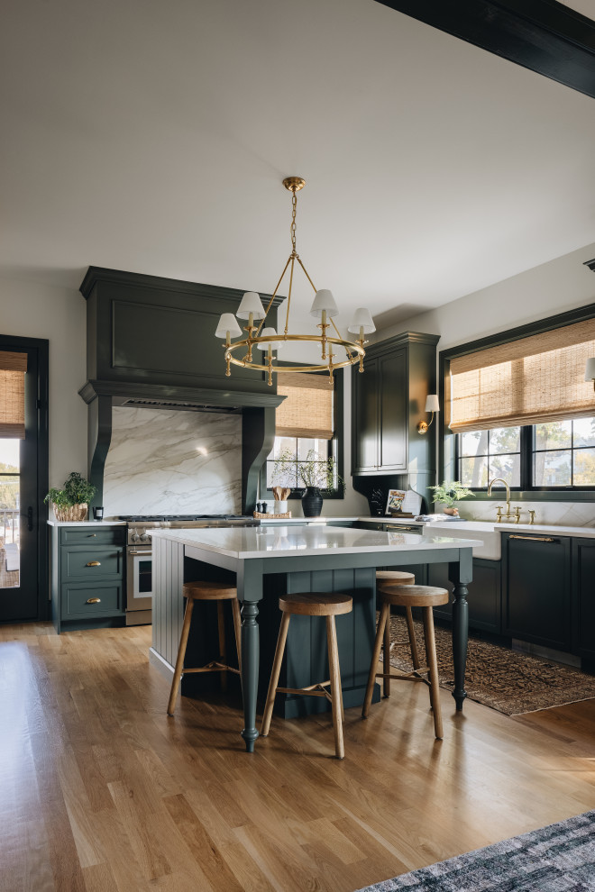 Kitchen - transitional kitchen idea in Chicago