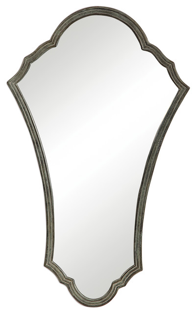 Maeve Arched Bronze Mirror