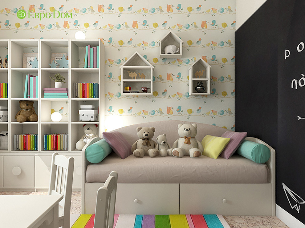 Дизайн интерьера коттеджа 490 кв. м в современном стиле