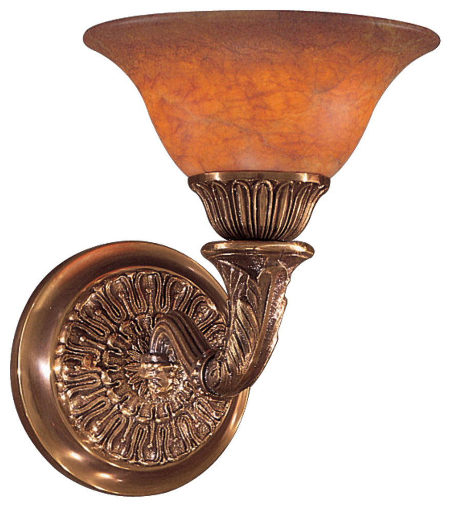 Metropolitan N202501 1 Light 8"W Uplight Wall Sconce Victorian Wall Sconces by