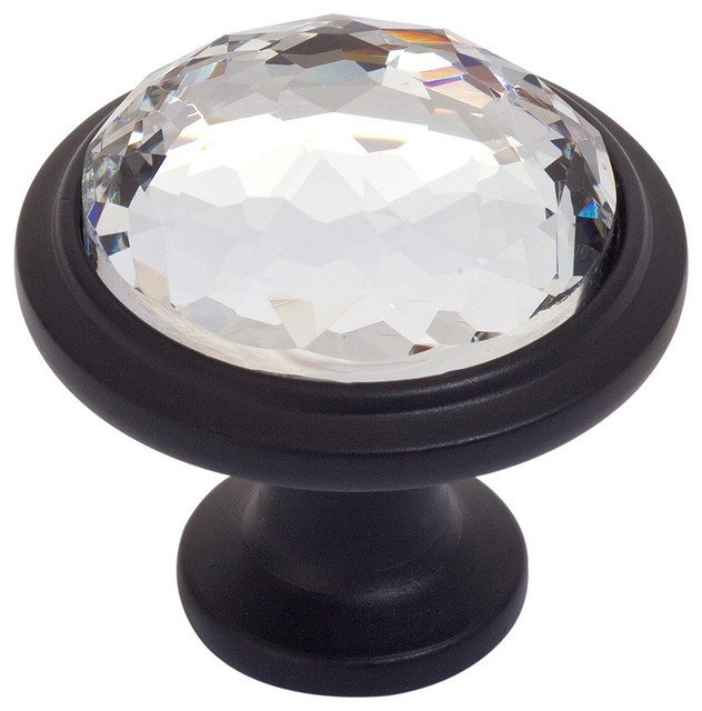 Crystal Round Knob 343 Traditional And Drawer Knobs by