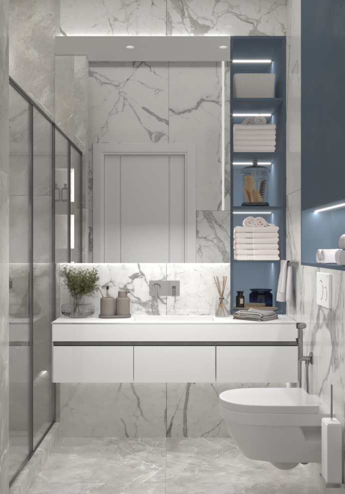 Ванная комната ЖК Донской олимп