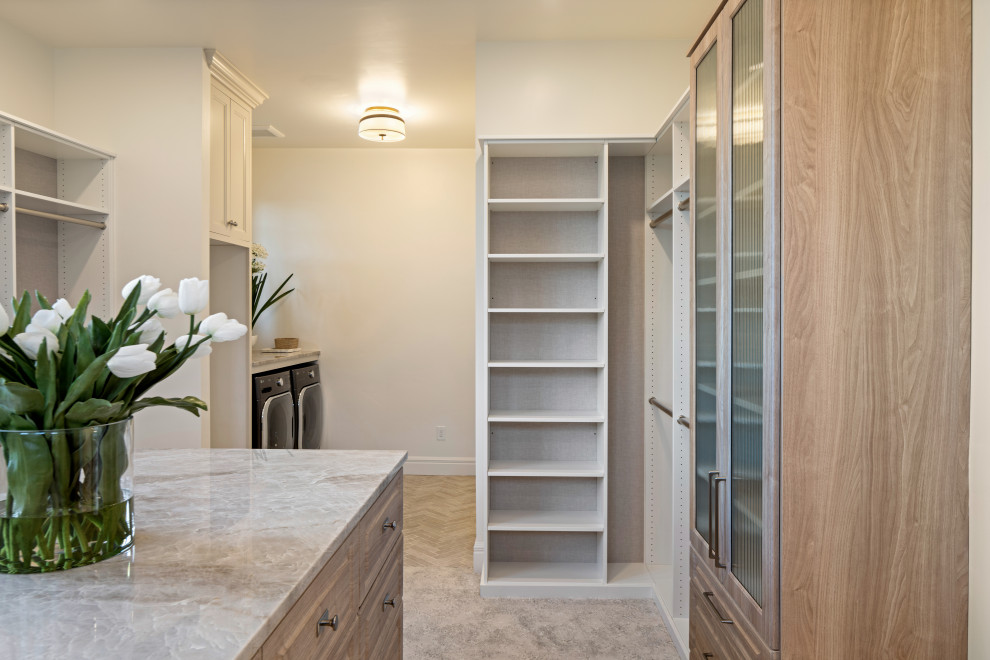 Maple Lakes - Utah Valley Parade of Homes - Beach Style - Closet - Salt ...