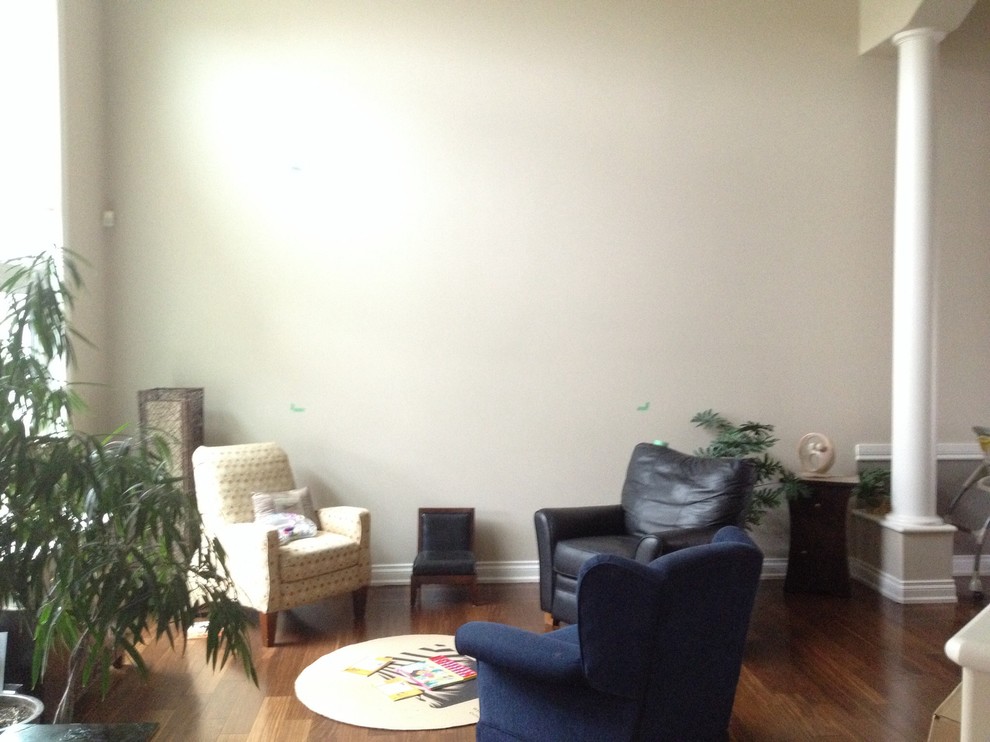 How high to mount a painting?