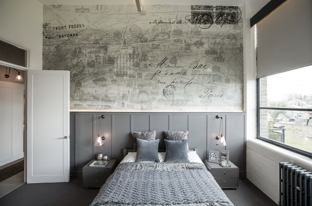 CHISWICK GREEN STUDIOS LOFT APARTMENT industrial-bedroom