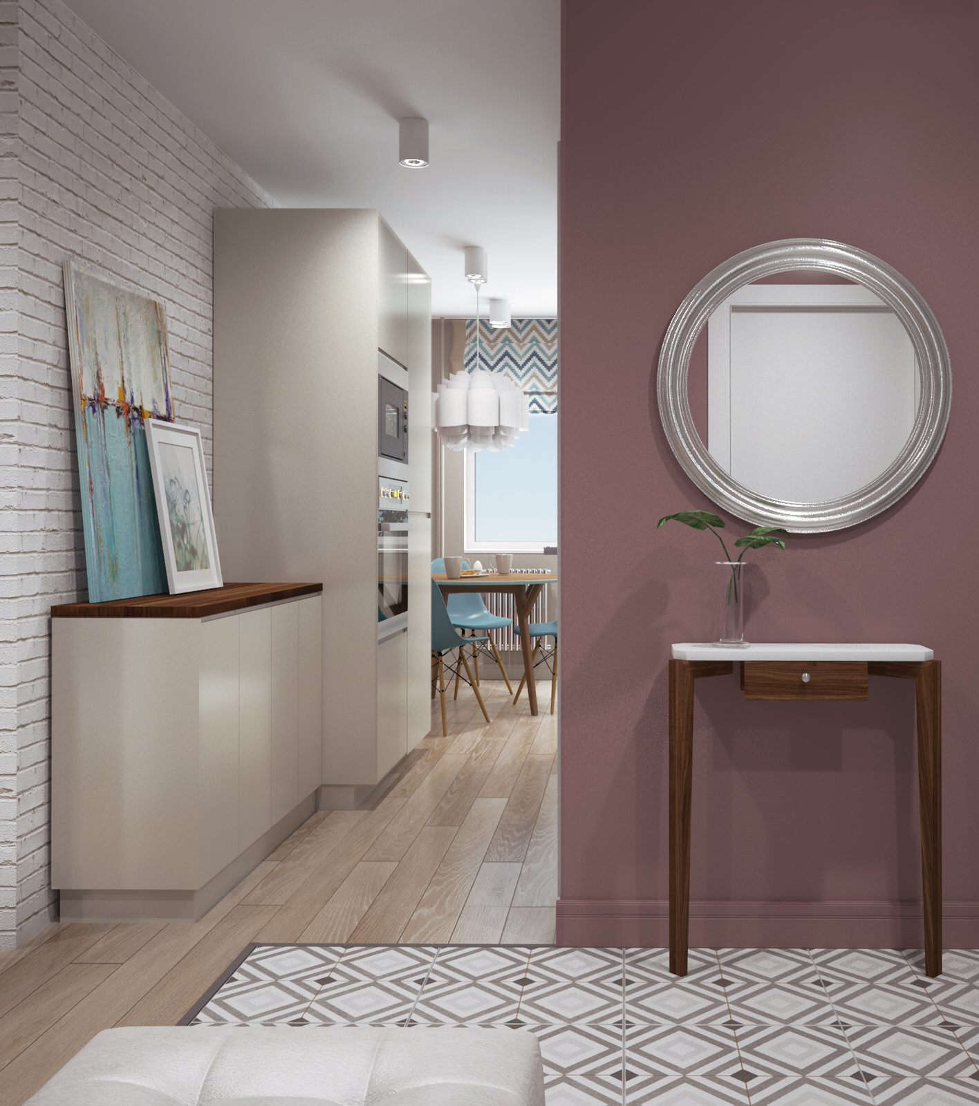 Трешка в пригороде