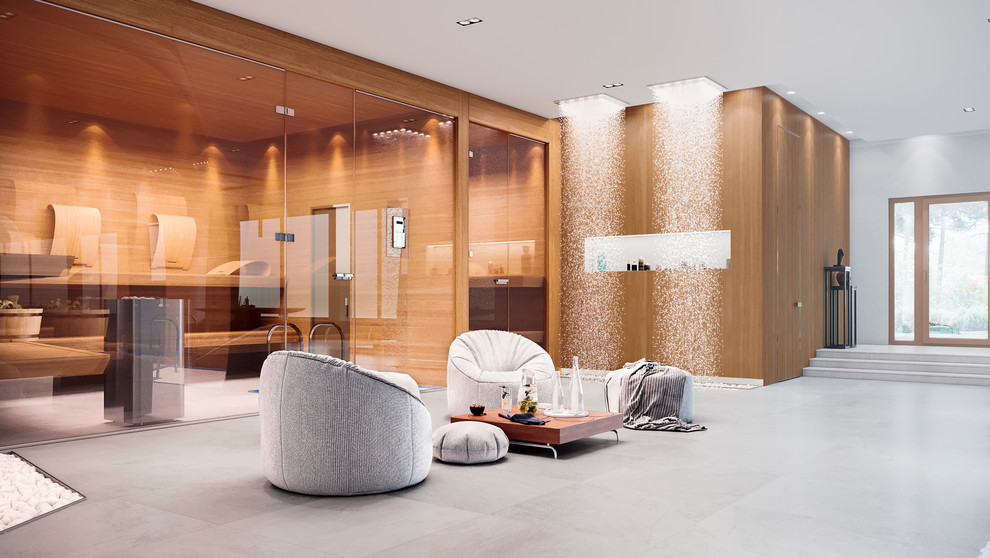 SPA-зона, частный интерьер