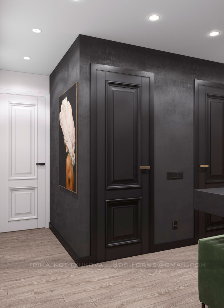 Современный стиль двухкомнатной квартиры в Боровлянах