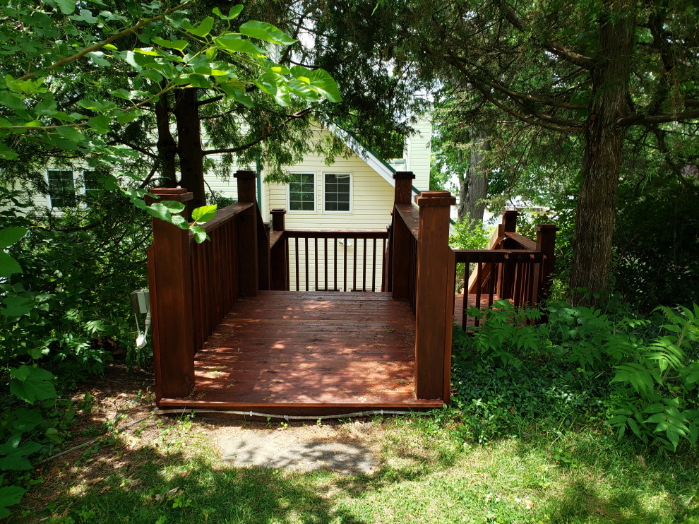 Irish Hills MI - Lake House Deck & Hill Side Steps