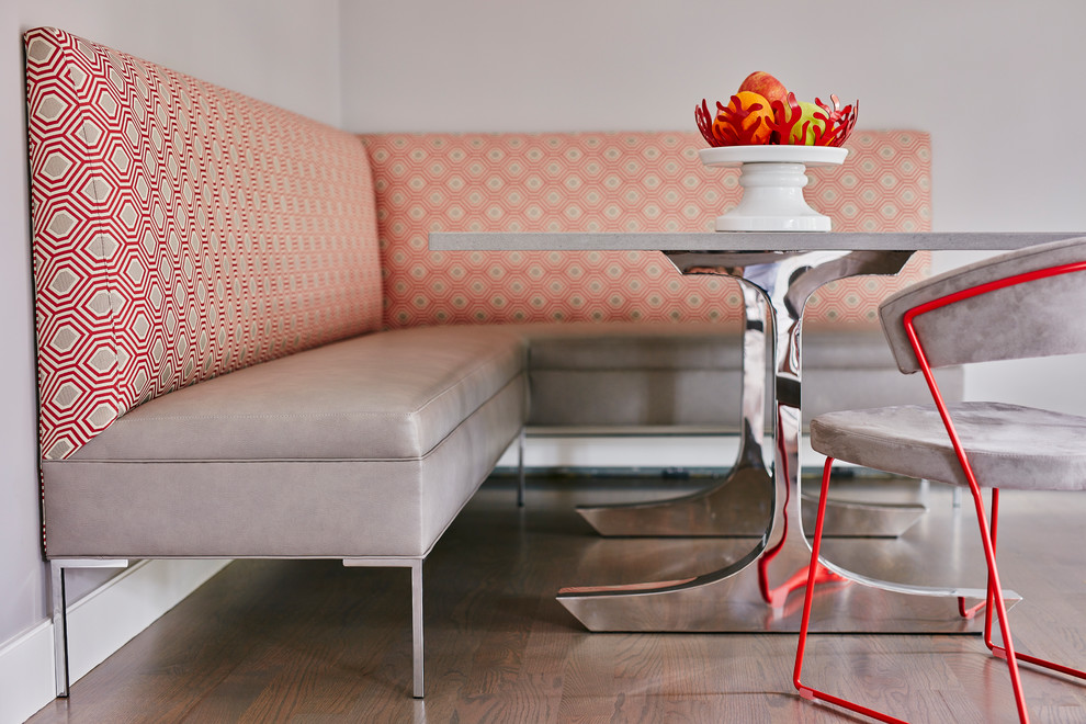 Inspiration for a transitional home design remodel in Boston