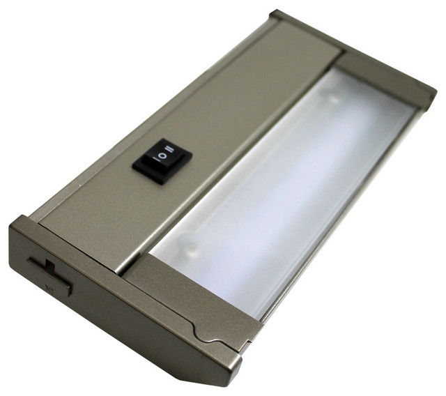 120V Dimmable LED Under Metal Light Bar, AQUC Transitional