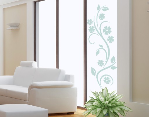 Flower Window Decals Glass Decor Sticker Mural Vinyl Art Home Decor Contemporary Wall Decals By Style And Apply