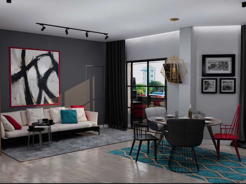 Проект студии по адресу Мусина 9кв 38