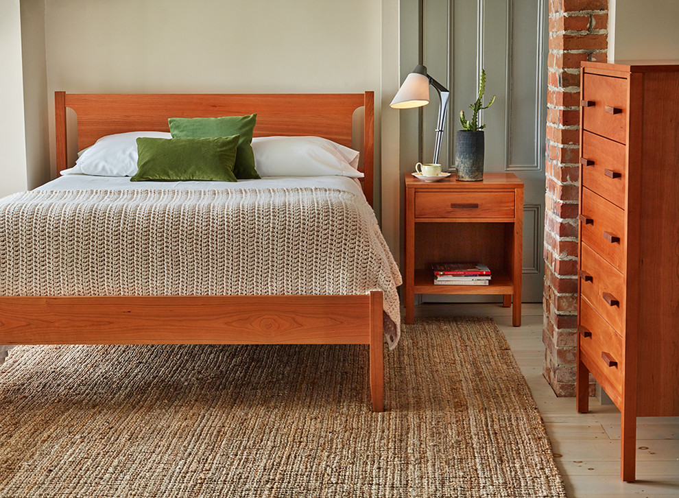solid wood scandinavian bedroom furniture