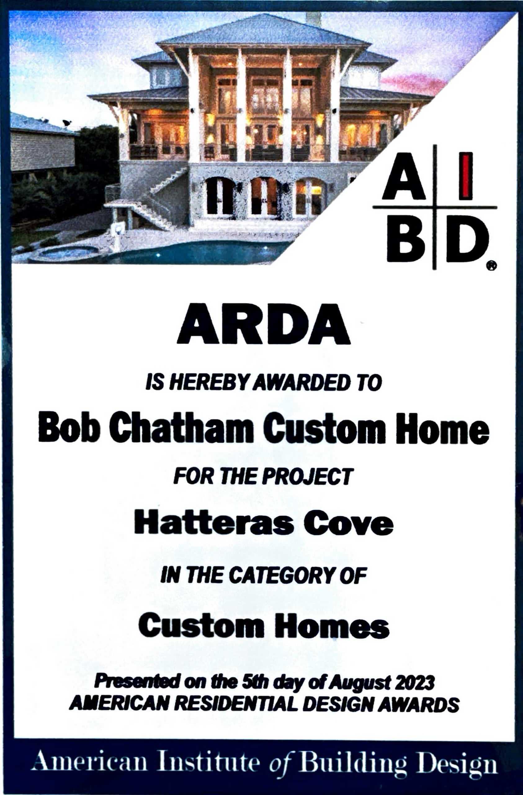 ARDA HATTERS COVE 2023