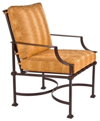 O.W. Lee Palazzo Wrought Iron Dining Chair