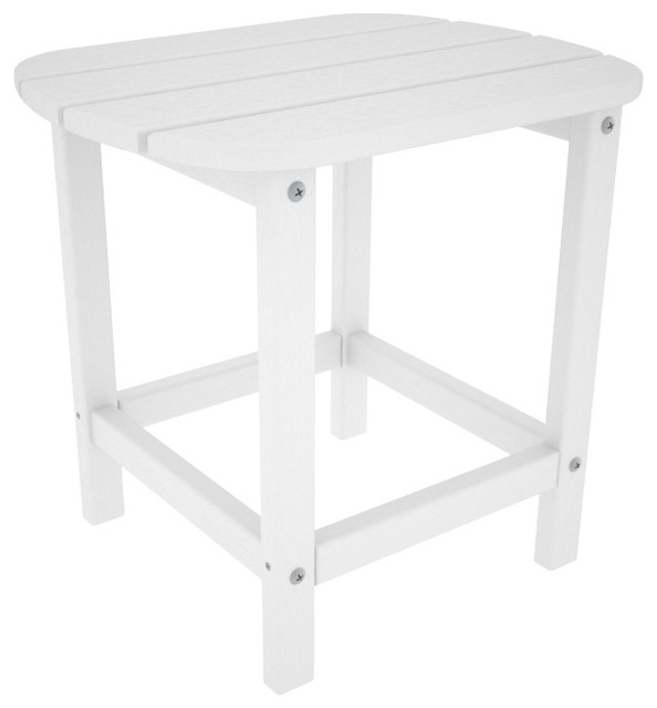 Eco-friendly Side Table in White