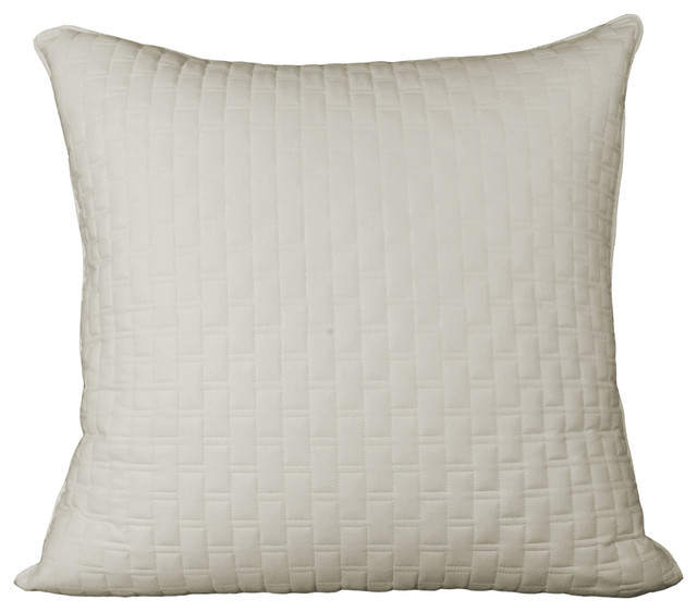 Bedvoyage Euro Sham Contemporary Pillowcases And Shams By