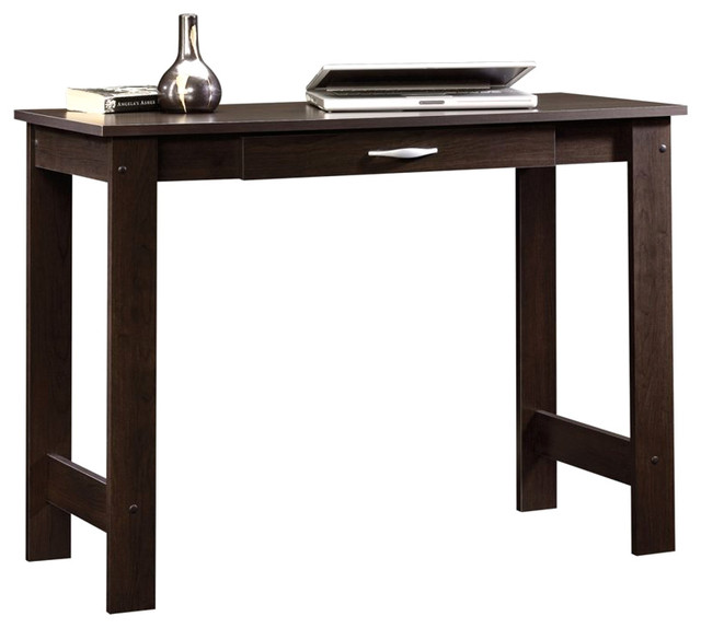 Sauder Beginnings Writing Table In Cinnamon Cherry Finish Sauder Beginnings Writing Table In Cinnamon Cherry Finish