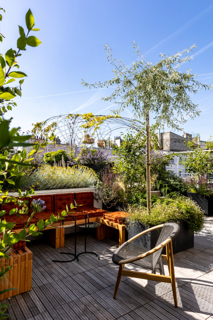 Terrasse rooftop - "La belle vie!" contemporary-terrace