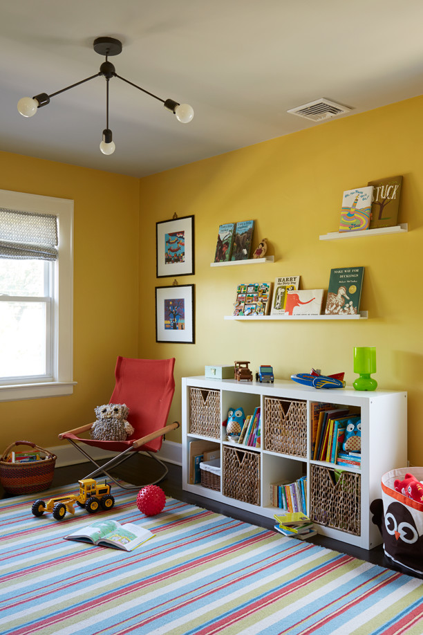 Photo of an eclectic kids' room in New York.