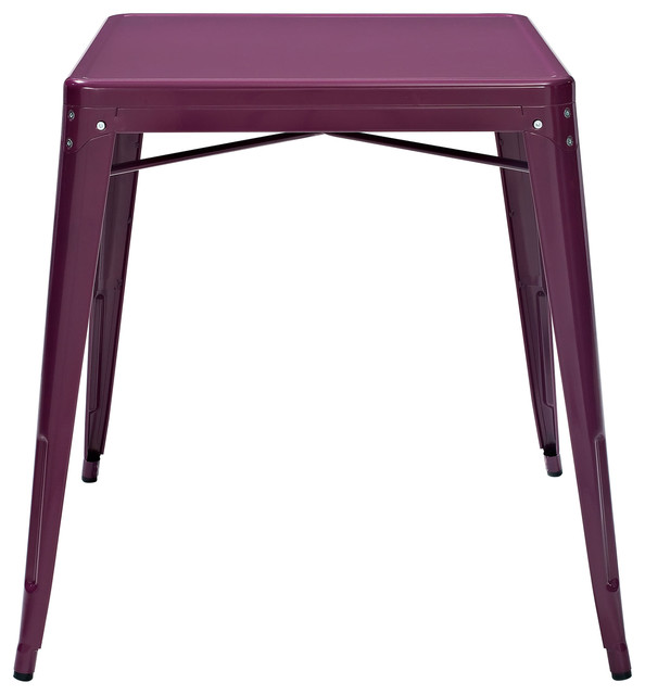 Amelia Metal Cafe Table Industrial Side Tables And End Tables by