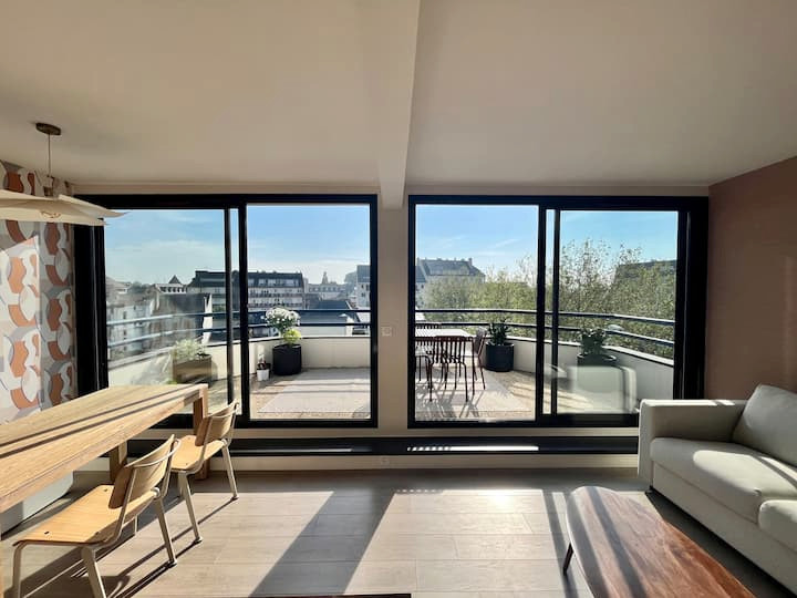 Un appartement Haut en Couleurs pour Evasion en Bretagne