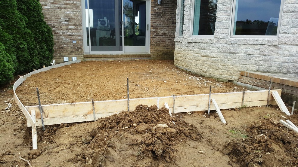 Cement and Steamped Concrete patios