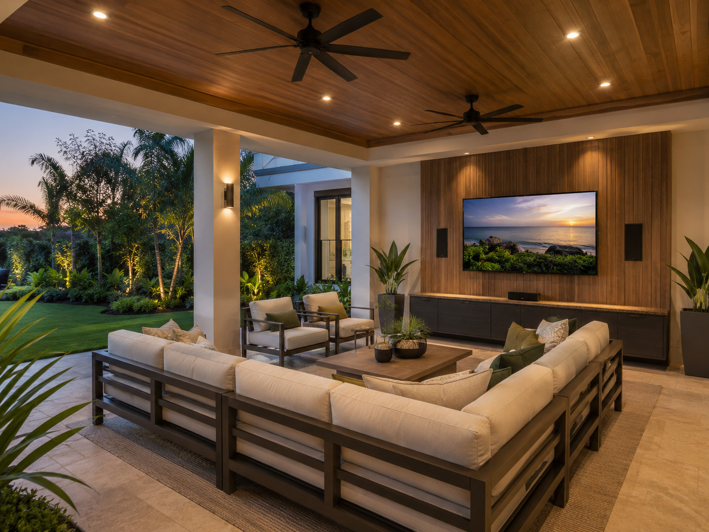 Outdoor living spaces